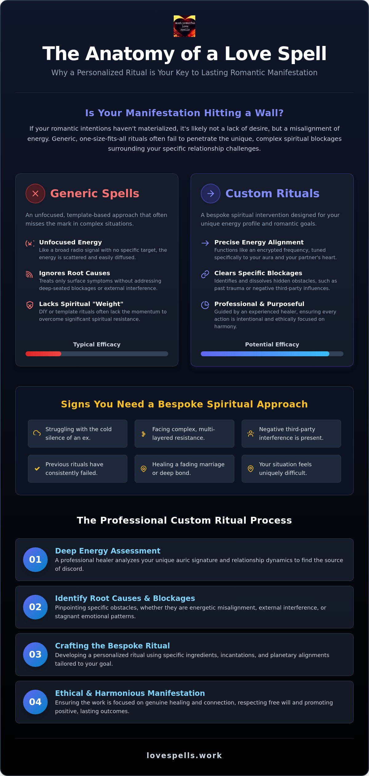 Custom Love Spell Casting: Tailored Spiritual Rituals for Your Unique Romance